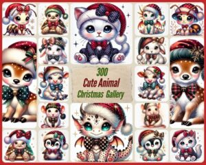 Cute Animal Christmas