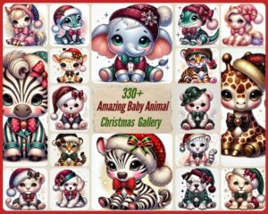 Baby Animal Christmas