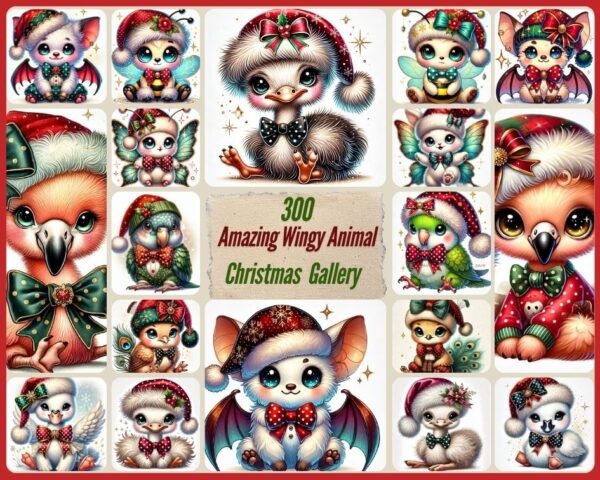 Wingy Animal Christmas