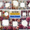 Flower Photo Frame