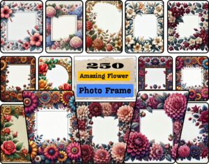 Flower Photo Frame